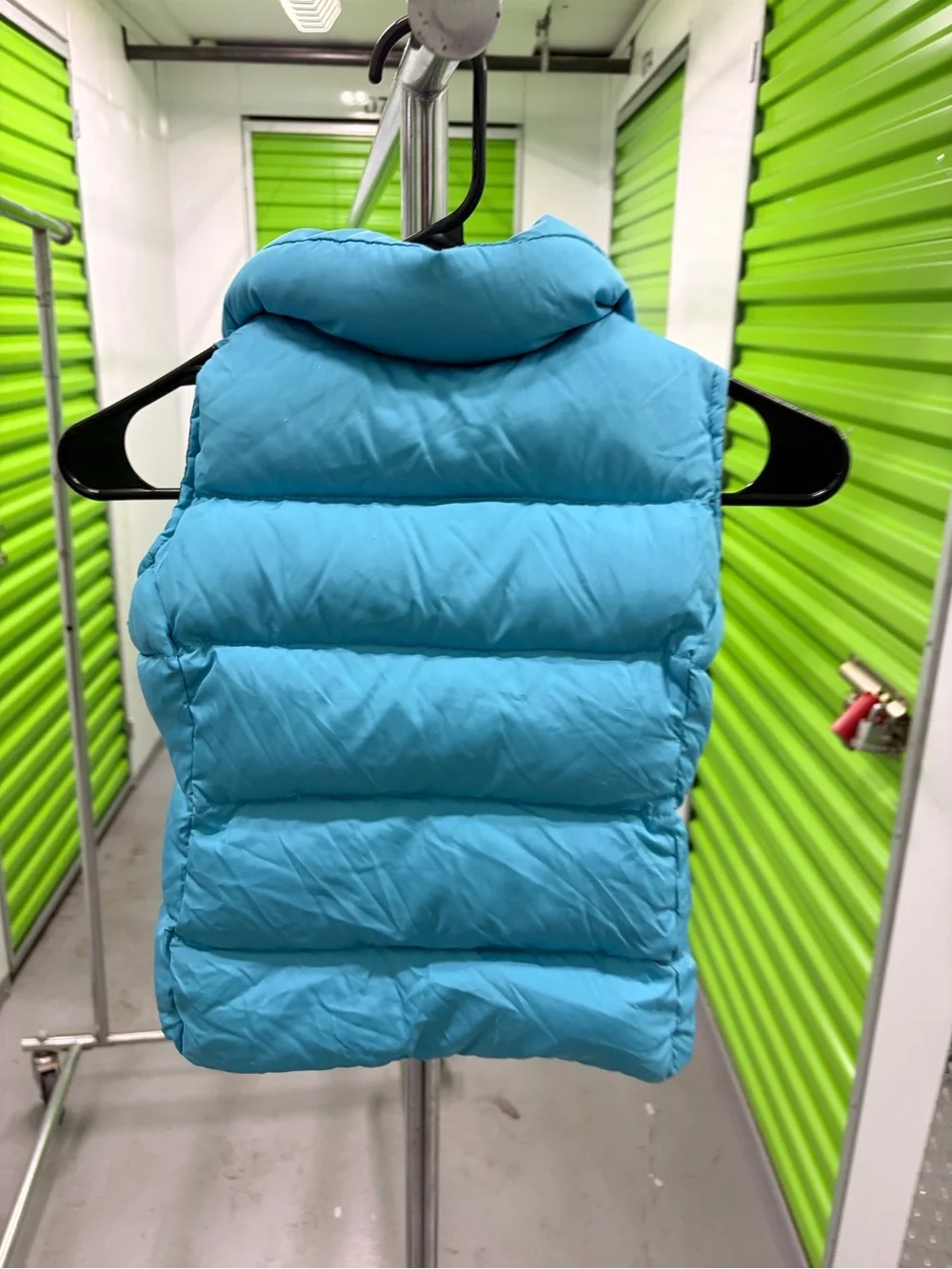 Lands End sleeveless quilted